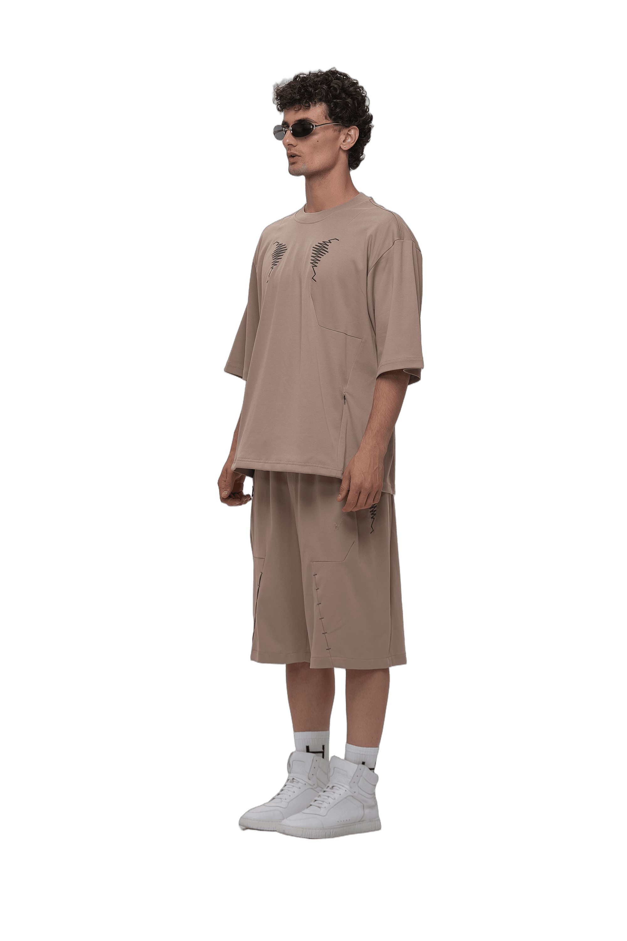 تصویر محصول تیشرت مردانه یقه گرد برش دار رگولار (آزاد) -کد 0360