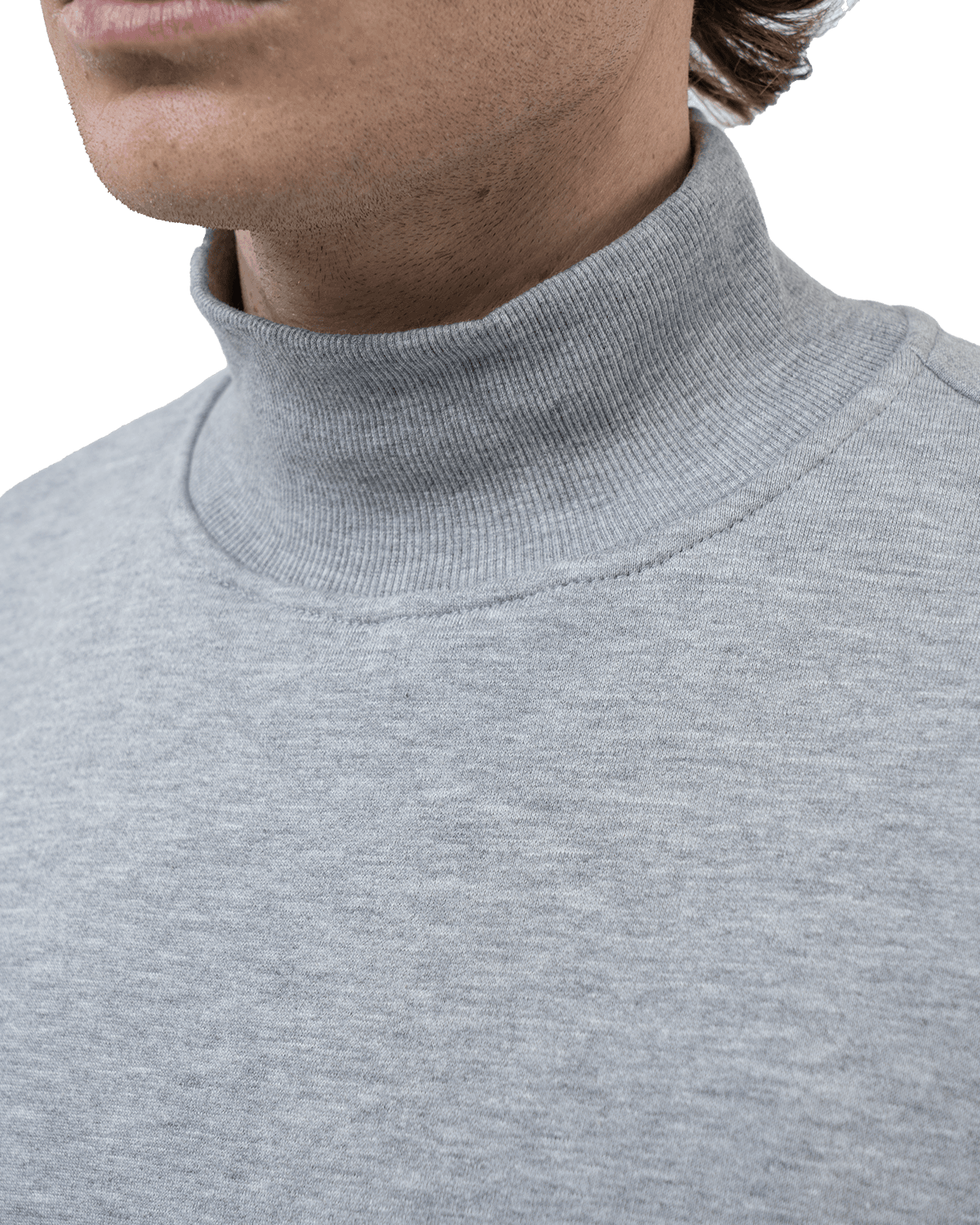 تصویر محصول بلوز مردانه برش دار چاپ دار یقه اسکی نرمال کد 0489